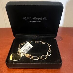 Gold Link Bracelet